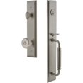 thumbnail image 1 of Grandeur 842585 Fifth Avenue Solid Brass Rose Keyed Entry Single Cylinder "C" Grip, 1 of 5