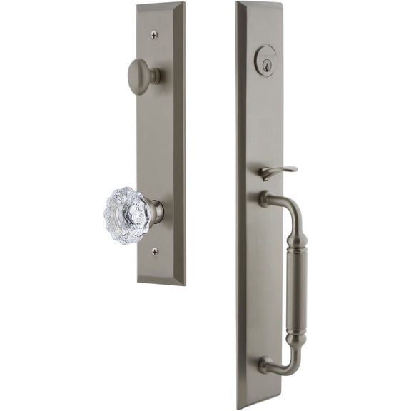 Grandeur Favcgrfon_Eset_238 Fifth Avenue Solid Brass Rose Keyed Entry Single Cylinder "C"