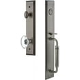 thumbnail image 1 of Grandeur 842777 Fifth Avenue Solid Brass Rose Keyed Entry Single Cylinder "C" Grip, 1 of 5