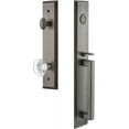 thumbnail image 1 of Grandeur Favdgrbor_Esetd_Na Fifth Avenue Solid Brass Rose Dummy "D" Grip Handleset - Grey, 1 of 5