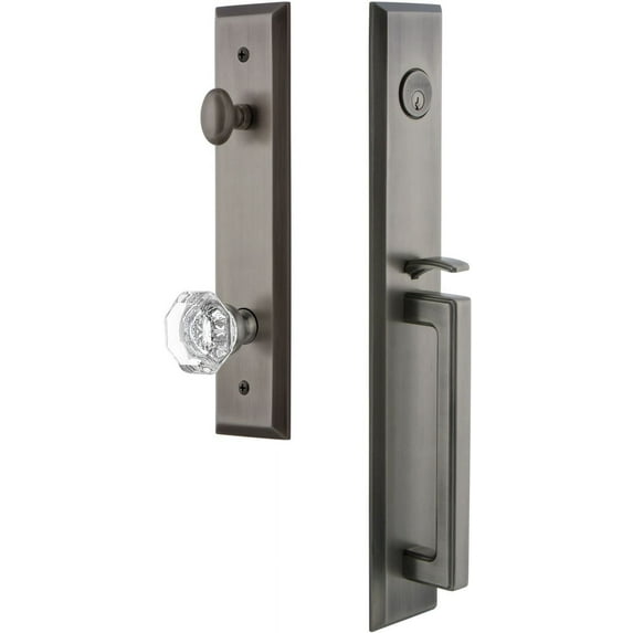 Grandeur Favdgrchm_Eset_238 Fifth Avenue Solid Brass Rose Keyed Entry Single Cylinder "D"