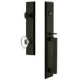 thumbnail image 1 of Grandeur Fifth Avenue D Grip Single Cylinder Handleset with Provence Interior Knob, 1 of 5