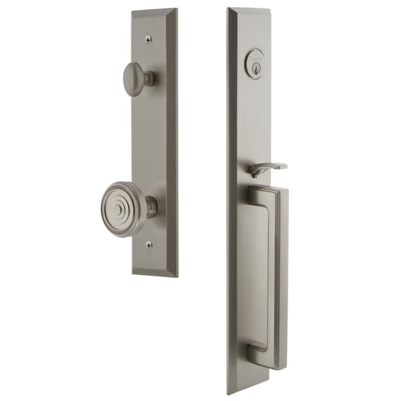 Grandeur Favdgrsol_Eset_238 Fifth Avenue Solid Brass Rose Keyed Entry Single Cylinder Full