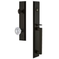 thumbnail image 1 of Grandeur 846576 Fifth Avenue Solid Brass Rose Keyed Entry Single Cylinder Full Plate "D", 1 of 5