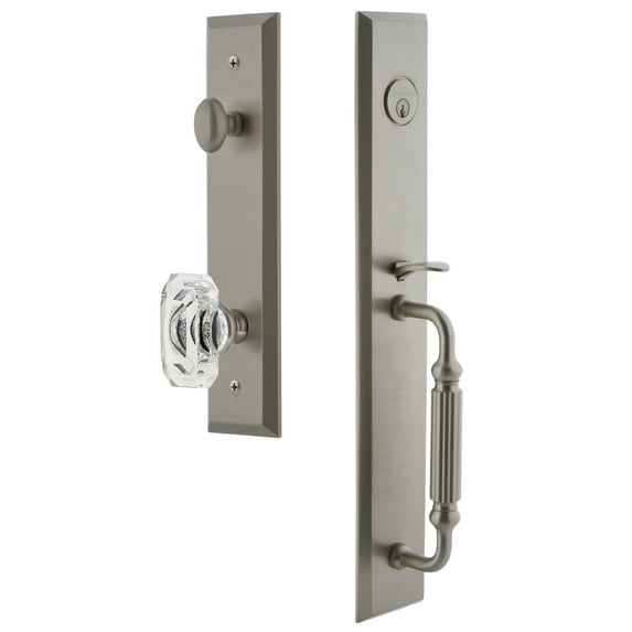 Grandeur Favfgrbcc_Eset_234 Fifth Avenue Solid Brass Rose Keyed Entry Single Cylinder Full