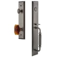 thumbnail image 1 of Grandeur Fifth Avenue F Grip Single Cylinder Handleset with Baguette Interior Knob, 1 of 5