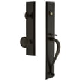thumbnail image 1 of Grandeur Fifth Avenue S Grip Dummy Handleset with Soleil Interior Knob, 1 of 5