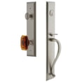 thumbnail image 1 of Grandeur 845608 Fifth Avenue Solid Brass Rose Keyed Entry Single Cylinder Full Plate "S", 1 of 5