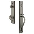 thumbnail image 1 of Grandeur Favsgrcir_Eset_234 Fifth Avenue Solid Brass Rose Keyed Entry Single Cylinder Full, 1 of 5