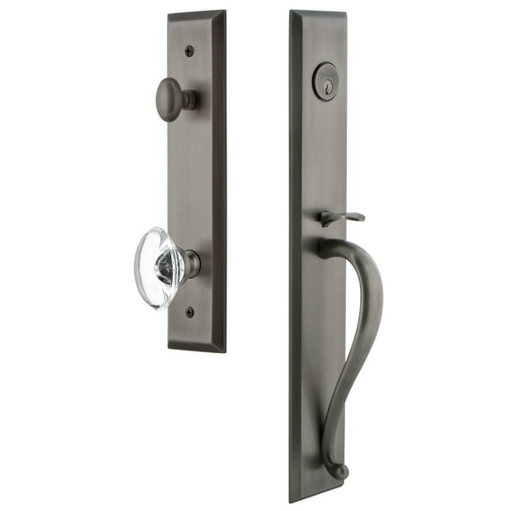 Grandeur Favsgrpro_Eset_238 Fifth Avenue Solid Brass Rose Keyed Entry Single Cylinder Full