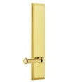 thumbnail image 1 of Grandeur 836644 Fifth Avenue Solid Brass Tall Plate Right Handed Dummy Door Lever Set -, 1 of 6
