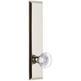 thumbnail image 1 of Grandeur 813994 Fifth Avenue Solid Brass Rose Tall Plate Passage Door Knob Set - Nickel, 1 of 7