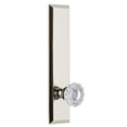 thumbnail image 1 of Grandeur 814080 Fifth Avenue Solid Brass Tall Plate Passage Door Knob Set - Nickel, 1 of 7