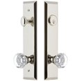 thumbnail image 1 of Grandeur Fifth Avenue Tall Plate Single Cylinder One Piece Knobset with Chambord Knob, 1 of 6