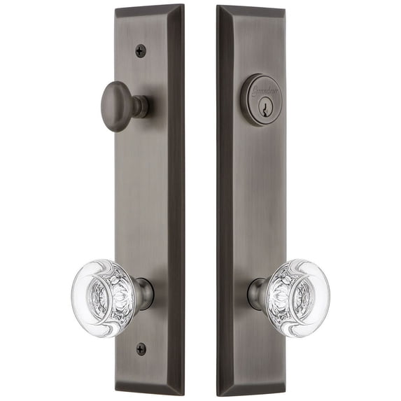 Grandeur Favbor_Tp_Eset_238 Fifth Avenue Solid Brass Tall Plate Single Cylinder Keyed