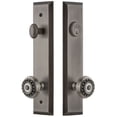 thumbnail image 1 of Grandeur Fifth Avenue Tall Plate Single Cylinder One Piece Knobset with Parthenon Knob, 1 of 6