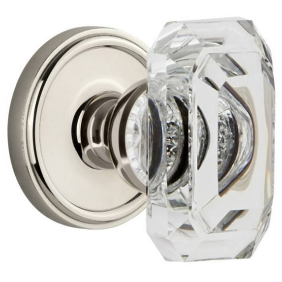 Grandeur 828230 Georgetown Solid Brass Non-Turning Two-Sided Dummy Set - Nickel