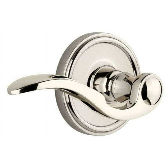 Grandeur 814551 Georgetown Solid Brass Left Handed Privacy Set - Nickel
