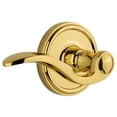 thumbnail image 1 of Grandeur 822923 Georgetown Solid Brass Left Handed Privacy Set - Brass, 1 of 7