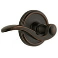thumbnail image 1 of Grandeur 822921 Georgetown Solid Brass Left Handed Privacy Set - Bronze, 1 of 7