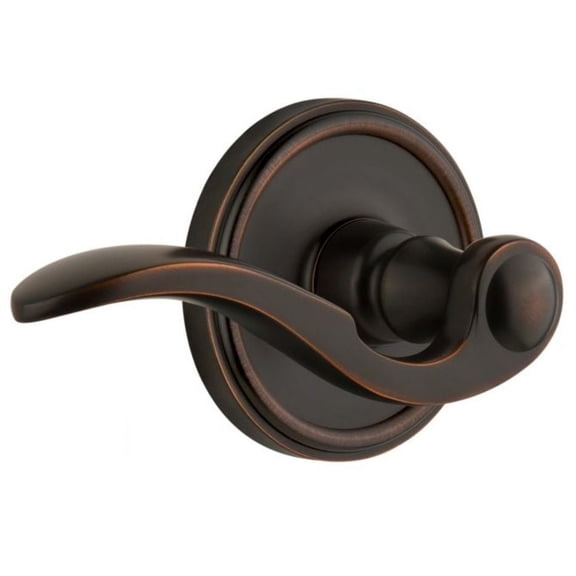 Grandeur Bellagio Door Lever with Georgetown Plate