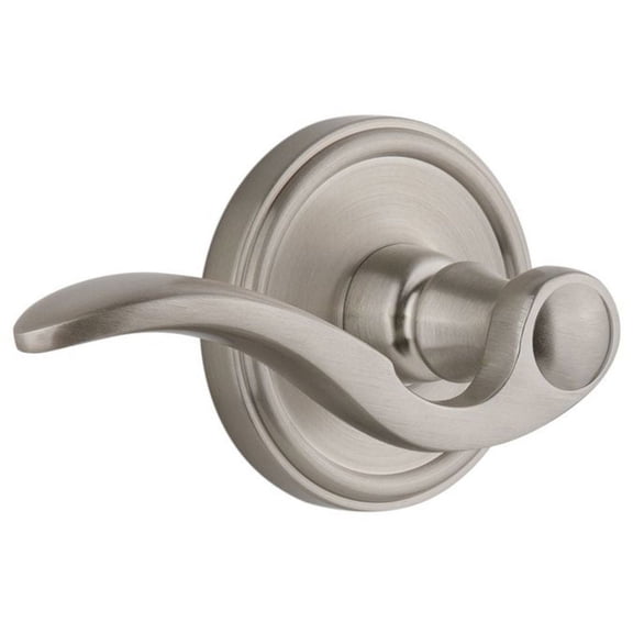 Grandeur 822477 Georgetown Solid Brass Right Handed Passage Set - Nickel