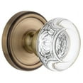 thumbnail image 1 of Grandeur Geobor_Prv_234 Georgetown Solid Brass Rose Privacy Door Knob Set - Brass, 1 of 7