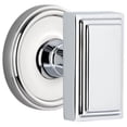 thumbnail image 1 of Grandeur Geocar_Prv_238_Cs Carre Solid Brass Privacy Door Knob Set - Chrome, 1 of 1