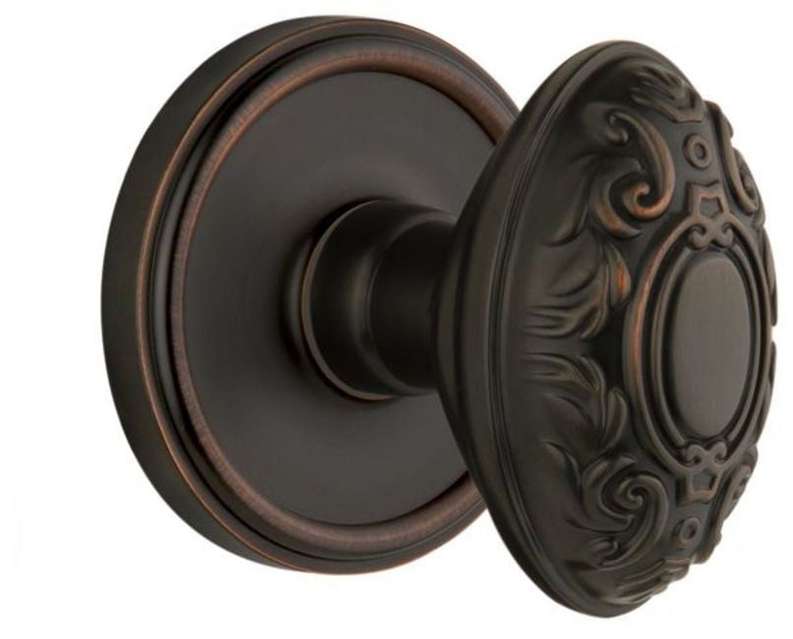 Grandeur 822140 Georgetown Solid Brass Rose Single Dummy Knob - Bronze