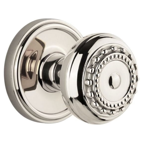 Grandeur Parthenon Door Knob with Georgetown Plate