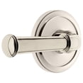 thumbnail image 1 of Grandeur 820293 Circulaire Solid Brass Rose Right Handed Privacy Door Lever Set - Nickel, 1 of 6