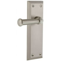 Grandeur Favgeo_Psg_234 Fifth Avenue Solid Brass Rose Right Handed Passage Door Lever Set