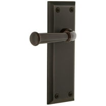 Grandeur Favgeo_Psg_238 Fifth Avenue Solid Brass Rose Right Handed Passage Door Lever Set