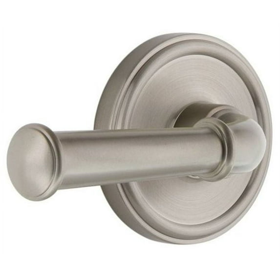 Grandeur Geogeo_Prv_234 Georgetown Solid Brass Rose Right Handed Privacy Lever Set -
