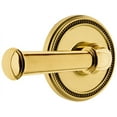 thumbnail image 1 of Grandeur Solgeo_Dd_Na Soleil Solid Brass Dummy Door Lever Set - Brass, 1 of 6