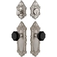 thumbnail image 1 of Grandeur 851291 Grande Victorian Solid Brass Rose Single Cylinder Keyed Entry Deadbolt And, 1 of 6