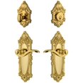 thumbnail image 1 of Grandeur 823026 Grande Victorian Solid Brass Right Handed Single Cylinder Keyed Entry, 1 of 1