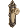 thumbnail image 1 of Grandeur Gvcbou_Psg_238 Grande Victorian Solid Brass Rose Passage Door Knob Set - Brass, 1 of 5