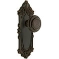 thumbnail image 1 of Grandeur Gvccir_Psg_238 Grande Victorian Solid Brass Rose Passage Door Knob Set - Bronze, 1 of 6