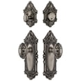 thumbnail image 1 of Grandeur 823042 Grande Victorian Solid Brass Single Cylinder Keyed Entry Knobset And, 1 of 1