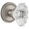 thumbnail image 1 of Grandeur Biarritz Crystal Door Knob with Newport Plate, 1 of 7