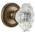 thumbnail image 1 of Grandeur 800500 Newport Solid Brass Rose Passage Door Knob Set - Brass, 1 of 1