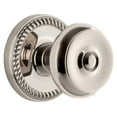 thumbnail image 1 of Grandeur 807599 Newport Solid Brass Rose Privacy Door Knob Set - Nickel, 1 of 6