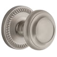 thumbnail image 1 of Grandeur Newcir_Prv_238 Newport Solid Brass Rose Privacy Door Knob Set - Nickel, 1 of 6