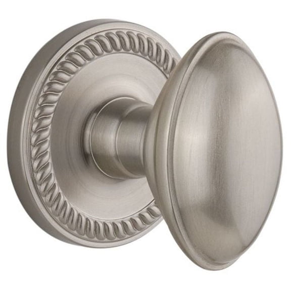 Grandeur Eden Prairie Door Knob with Newport Plate