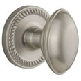 thumbnail image 1 of Grandeur Newedn_Psg_234 Newport Solid Brass Rose Passage Door Knob Set - Nickel, 1 of 7