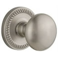 thumbnail image 1 of Grandeur Newfav_Psg_234 Newport Solid Brass Rose Passage Door Knob Set - Nickel, 1 of 7