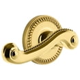 thumbnail image 1 of Grandeur 814594 Newport Solid Brass Rose Left Handed Privacy Door Lever Set - Brass, 1 of 6