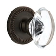 thumbnail image 1 of Grandeur Provence Crystal Door Knob with Newport Plate, 1 of 7