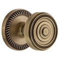 thumbnail image 1 of Grandeur 808143 Newport Solid Brass Rose Privacy Door Knob Set - Brass, 1 of 6